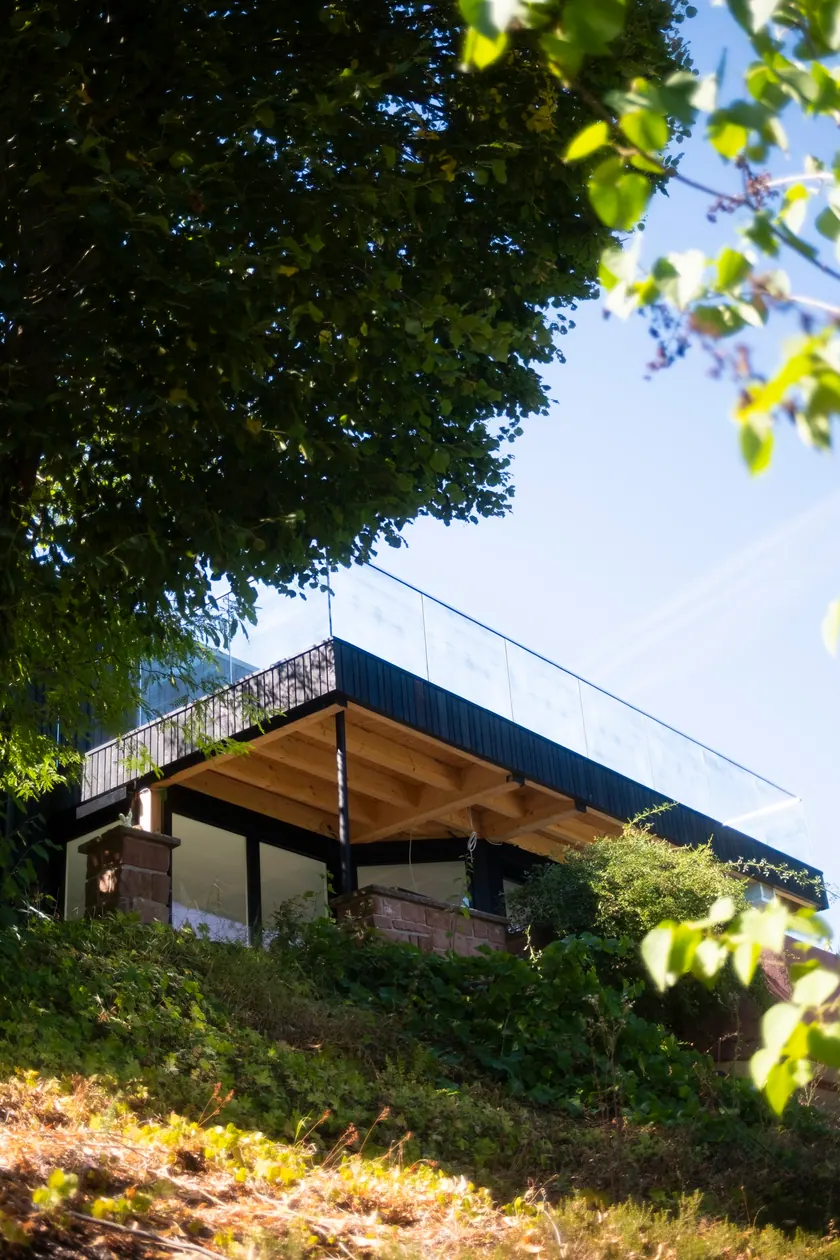 Fassade in Yakisugi – Detailansicht 16