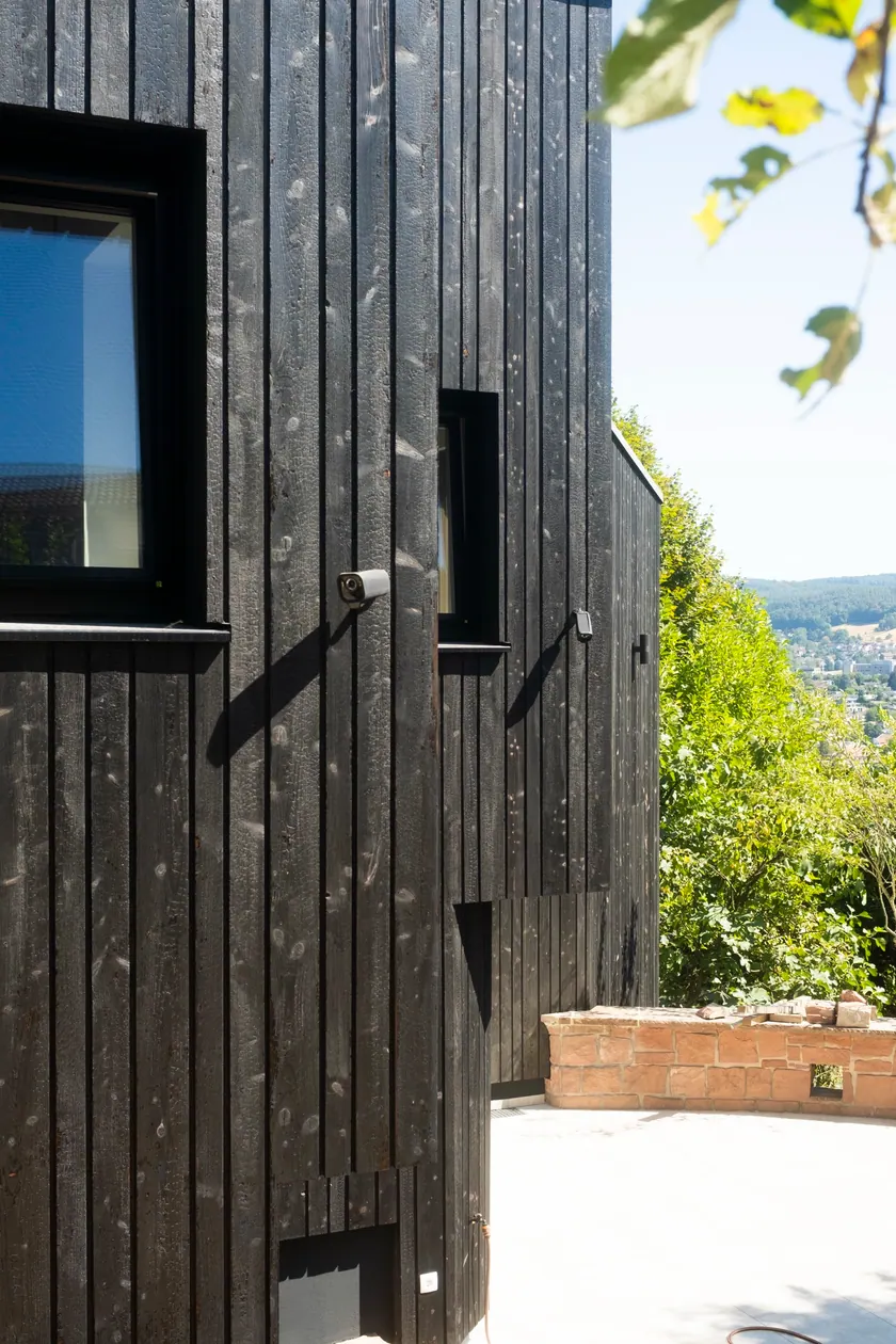 Fassade in Yakisugi – Detailansicht 7