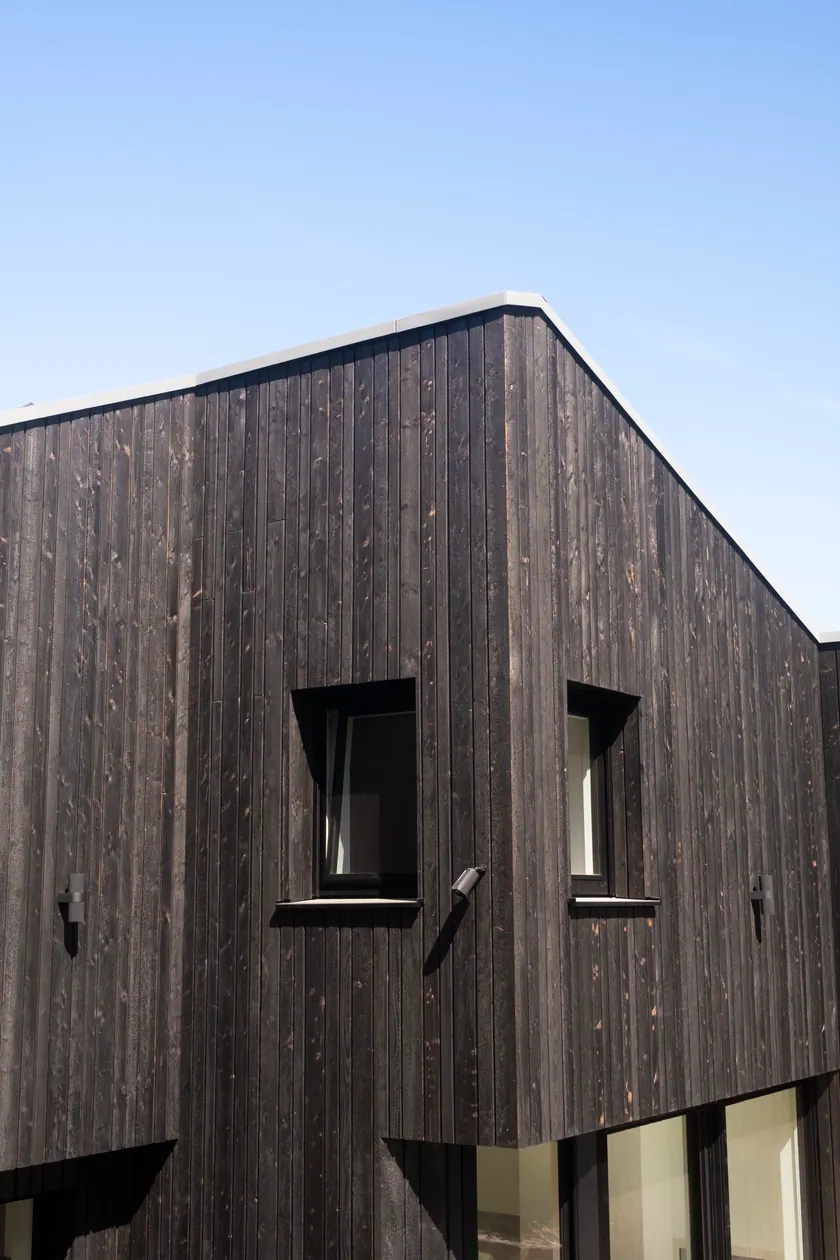 Fassade in Yakisugi – Detailansicht 9
