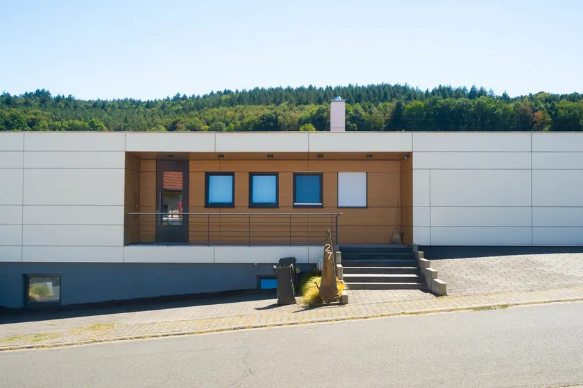 Fertighaus in Massivholz – Detailansicht 1