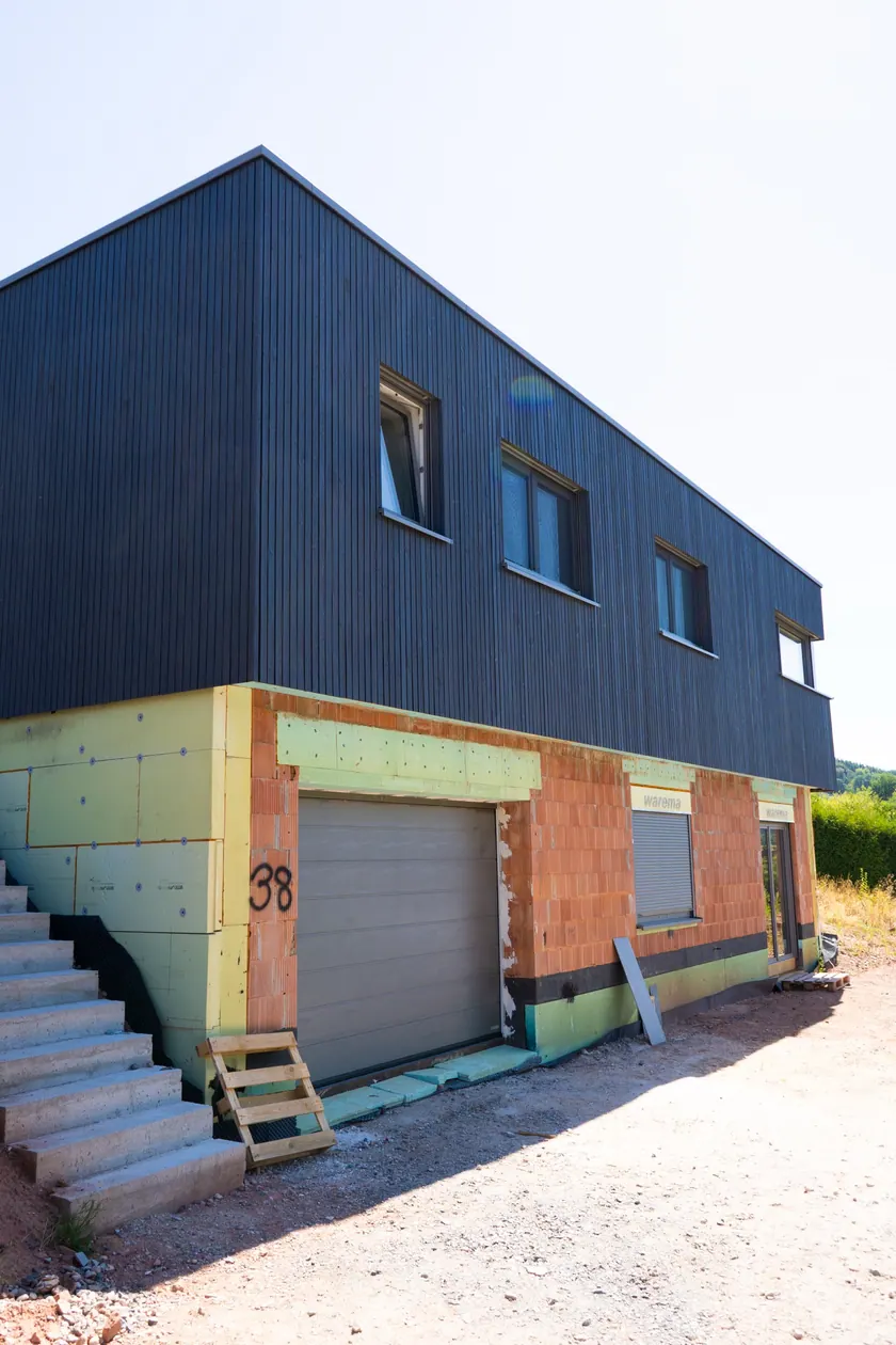 Modernes Holzhaus – Detailansicht 2