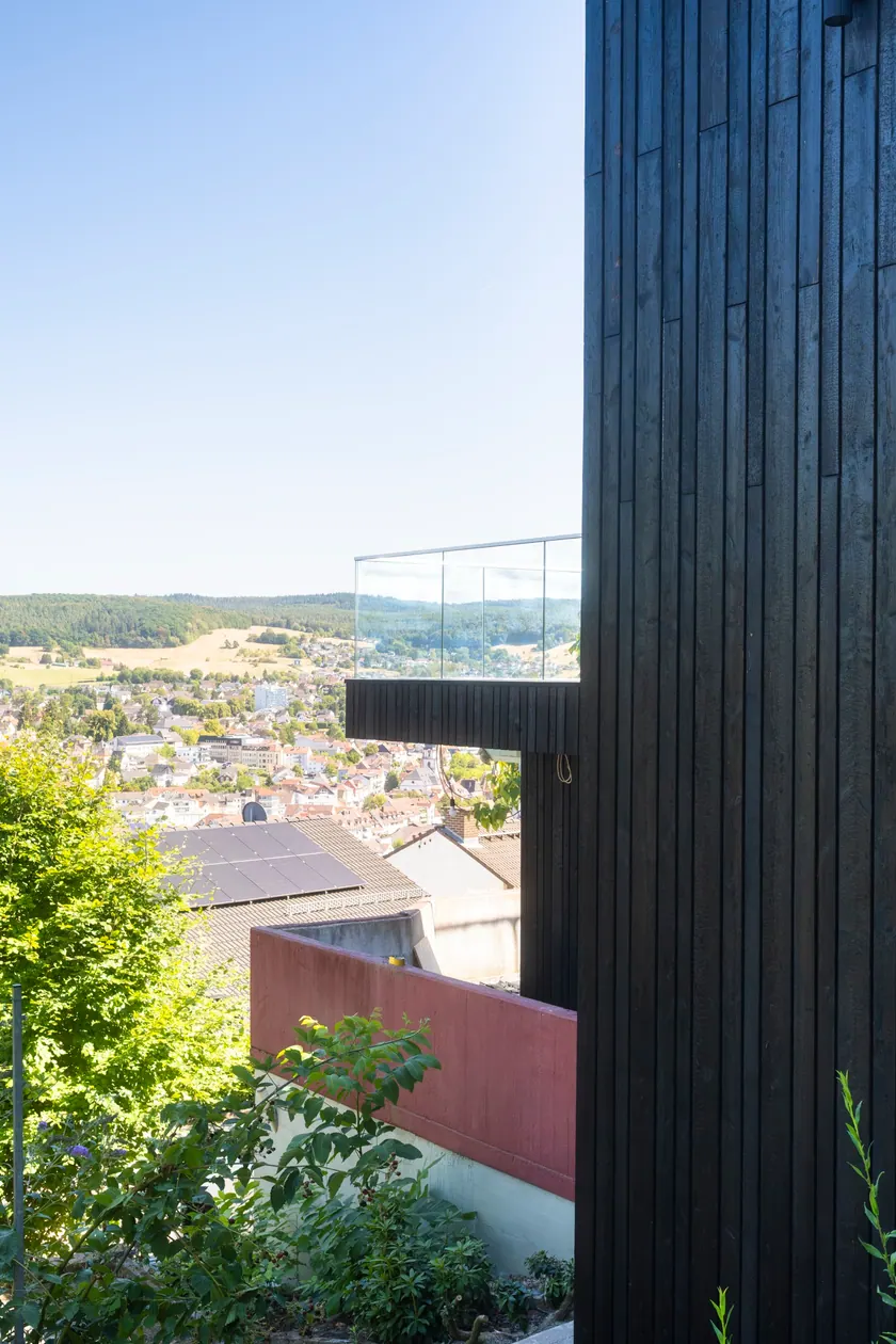 Fassade in Yakisugi – Detailansicht 5